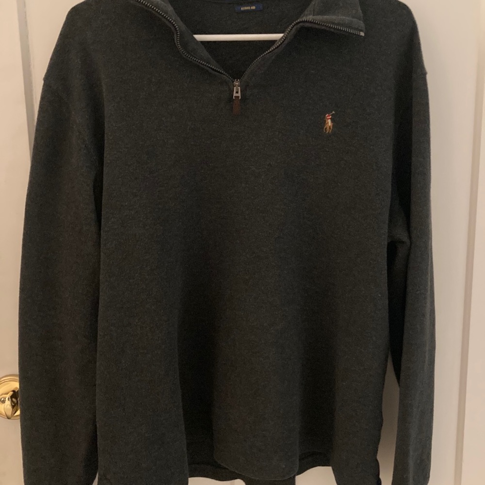 POLO RALPH LAUREN Men’s Quarter Zip Sweater
